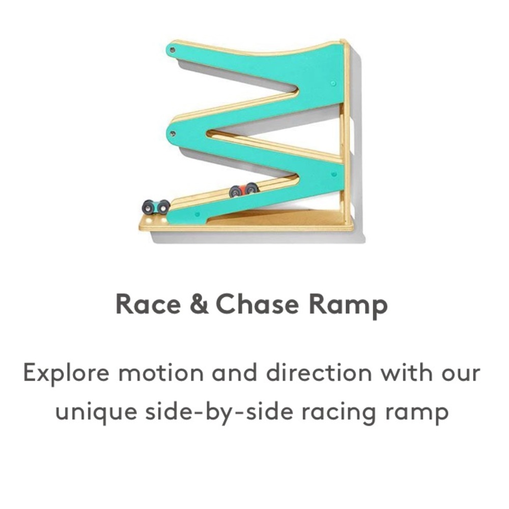 Lovevery Race & Chase Ramp from The Adventurer Play Kit (Months 16, 17, 18)
